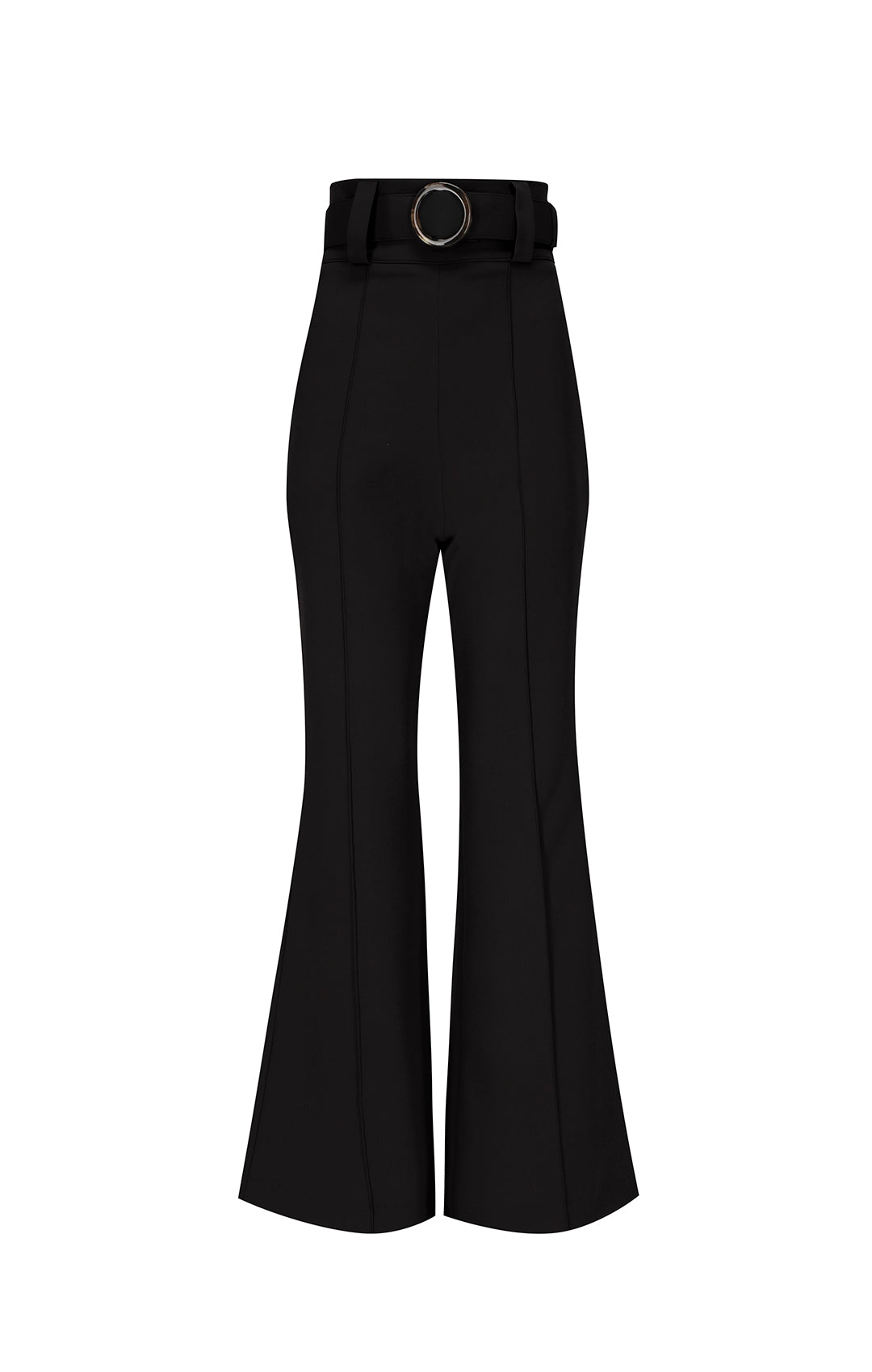 Pantalon best sale ancho negro