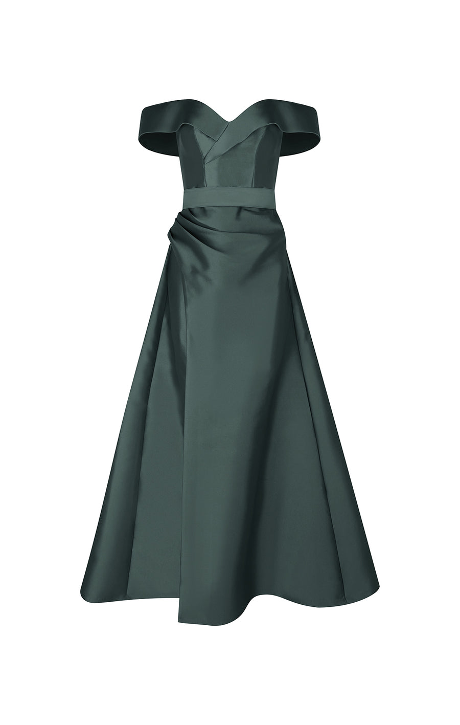 Vestido Asimétrico Verde