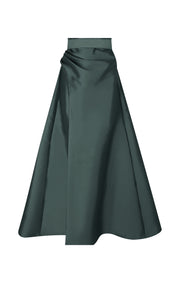 Vestido Asimétrico Verde