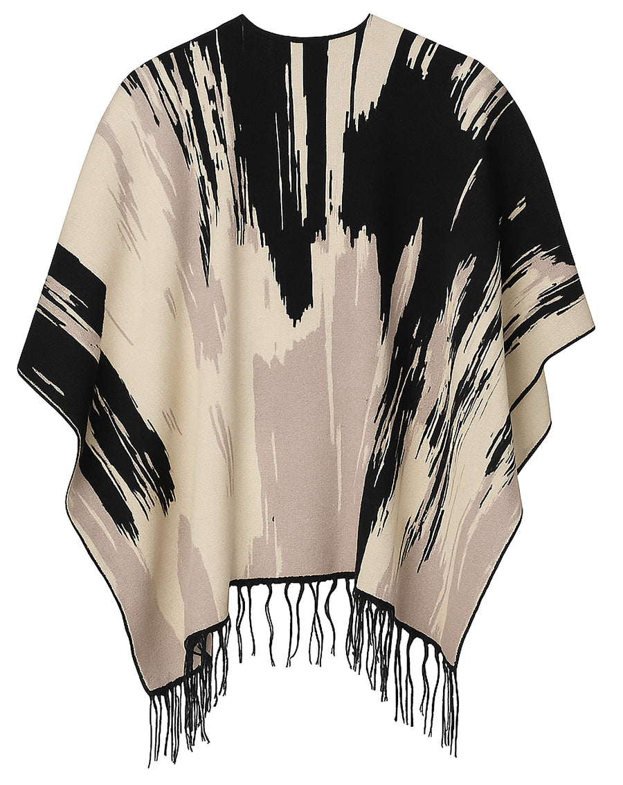 PONCHO PREFALL GRIS