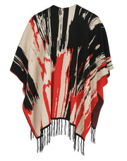 PONCHO OTOÑO INVIERNO NEGRO