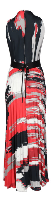 VESTIDO OTOÑO INVIERNO TOTAL PRINT ROJO