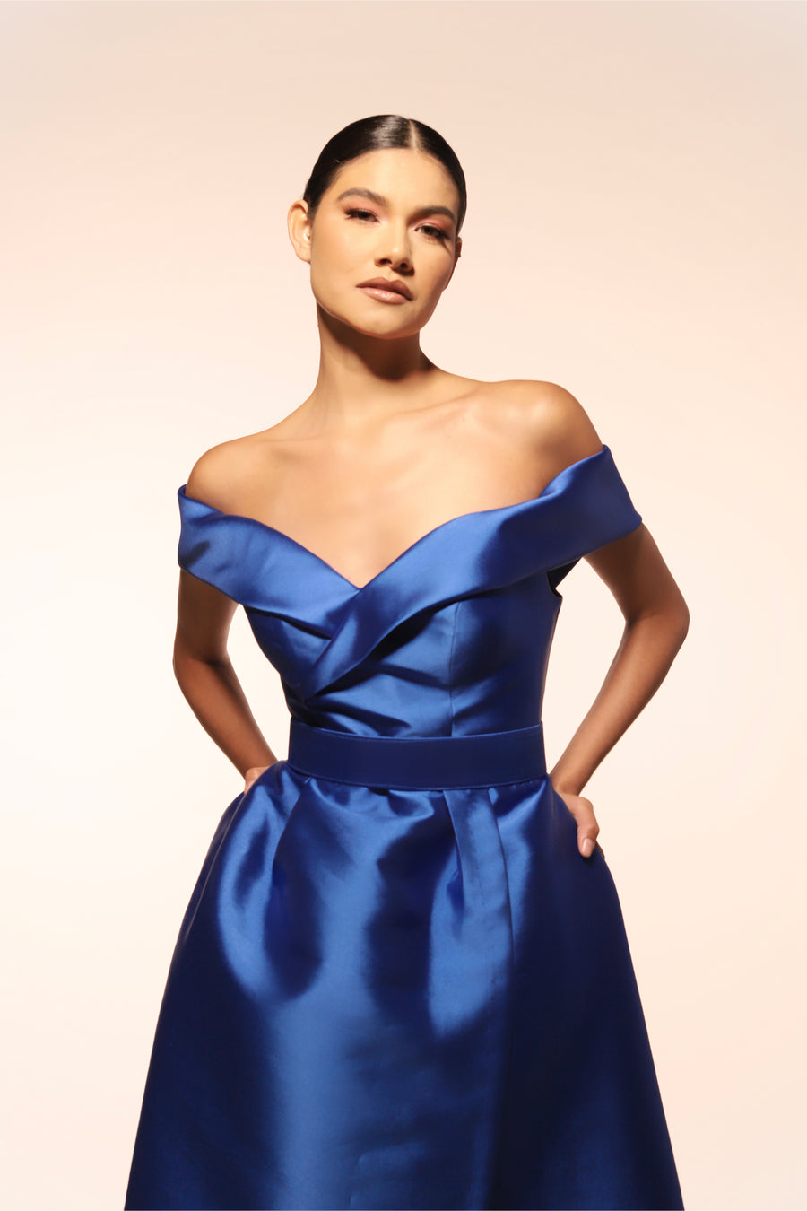 Vestido Envolvente Azul