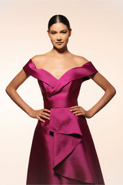 Vestido con Olanes Bugambilia