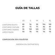 VESTIDO OTOÑO INVIERNO TOTAL PRINT ROJO