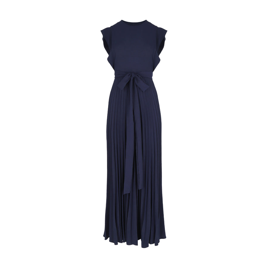 Vestido MANGAS BIES AZUL MARINO Benito Santos México