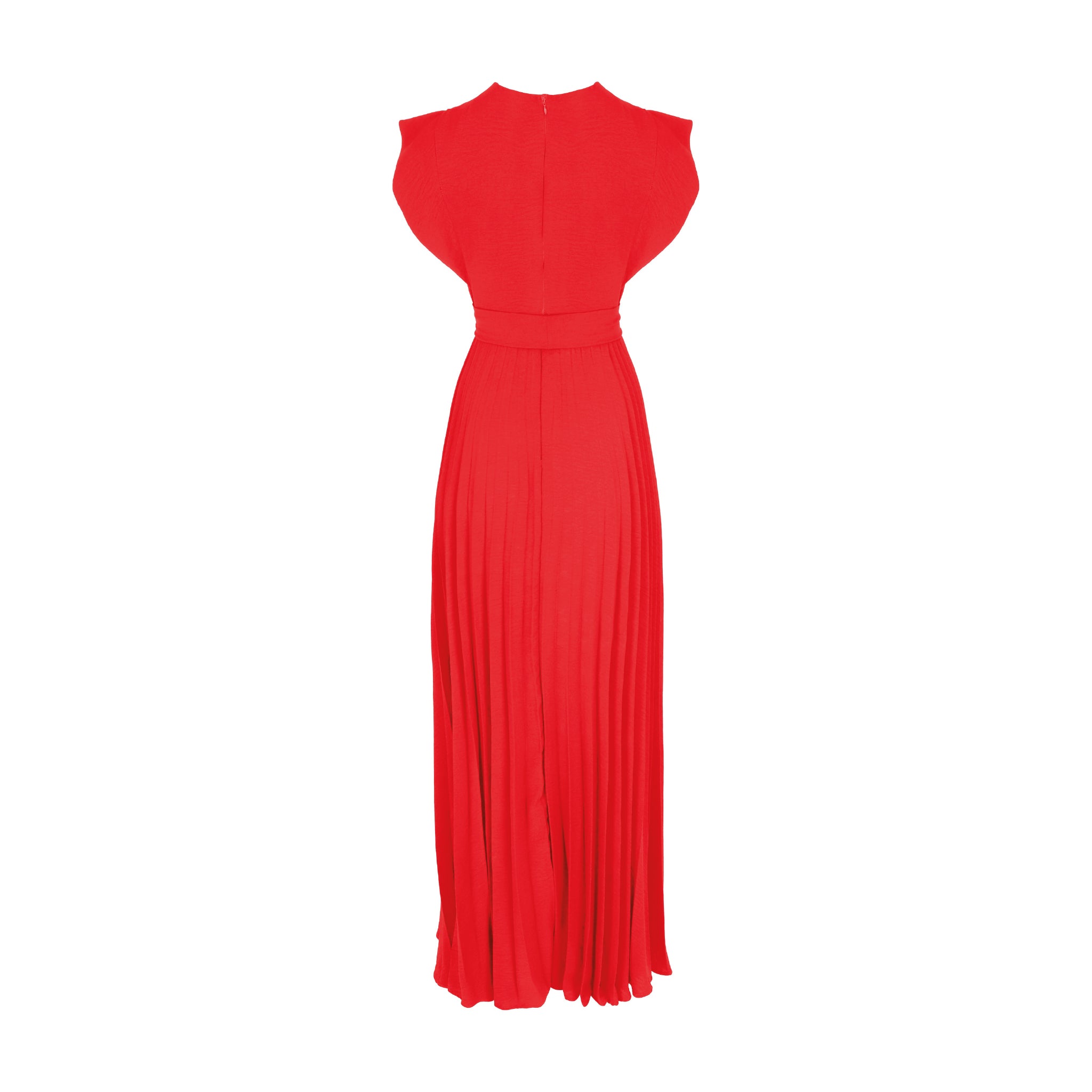 Vestido MANGAS BIES ROJO Benito Santos