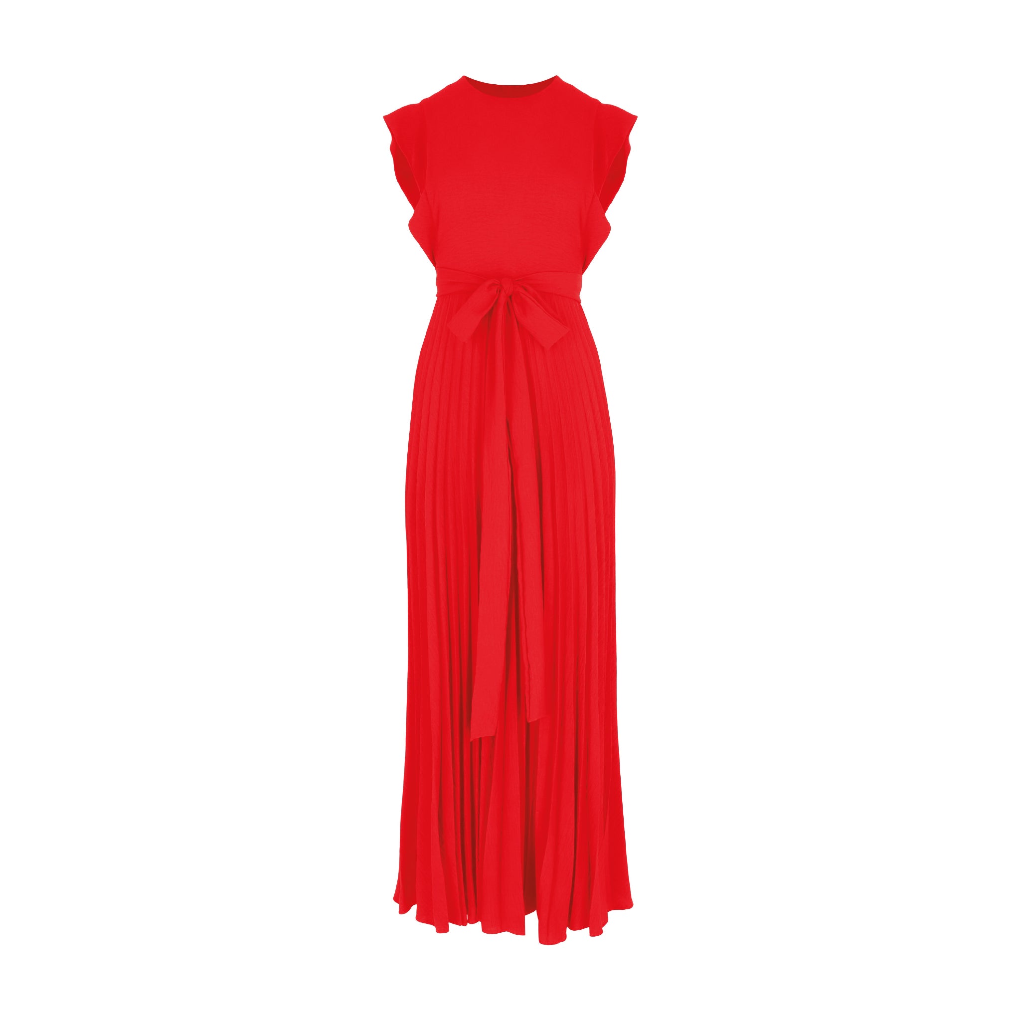 Vestido MANGAS BIES ROJO Benito Santos México