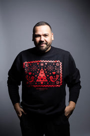 SUDADERA HOLIDAYS NEGRA