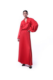 VESTIDO ROJO CAMISON