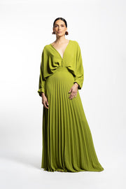 VESTIDO CRUCERO VERDE